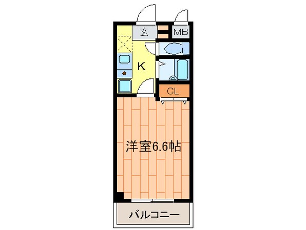 ルミエール山中の物件間取画像